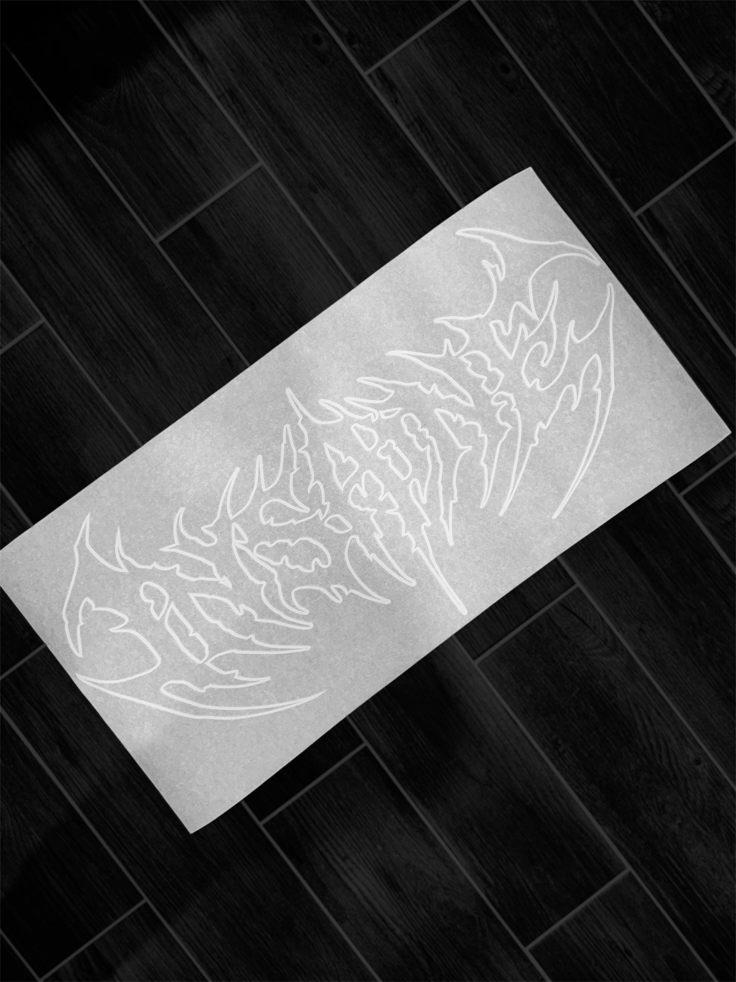 Insane Logo Rear Window Banner