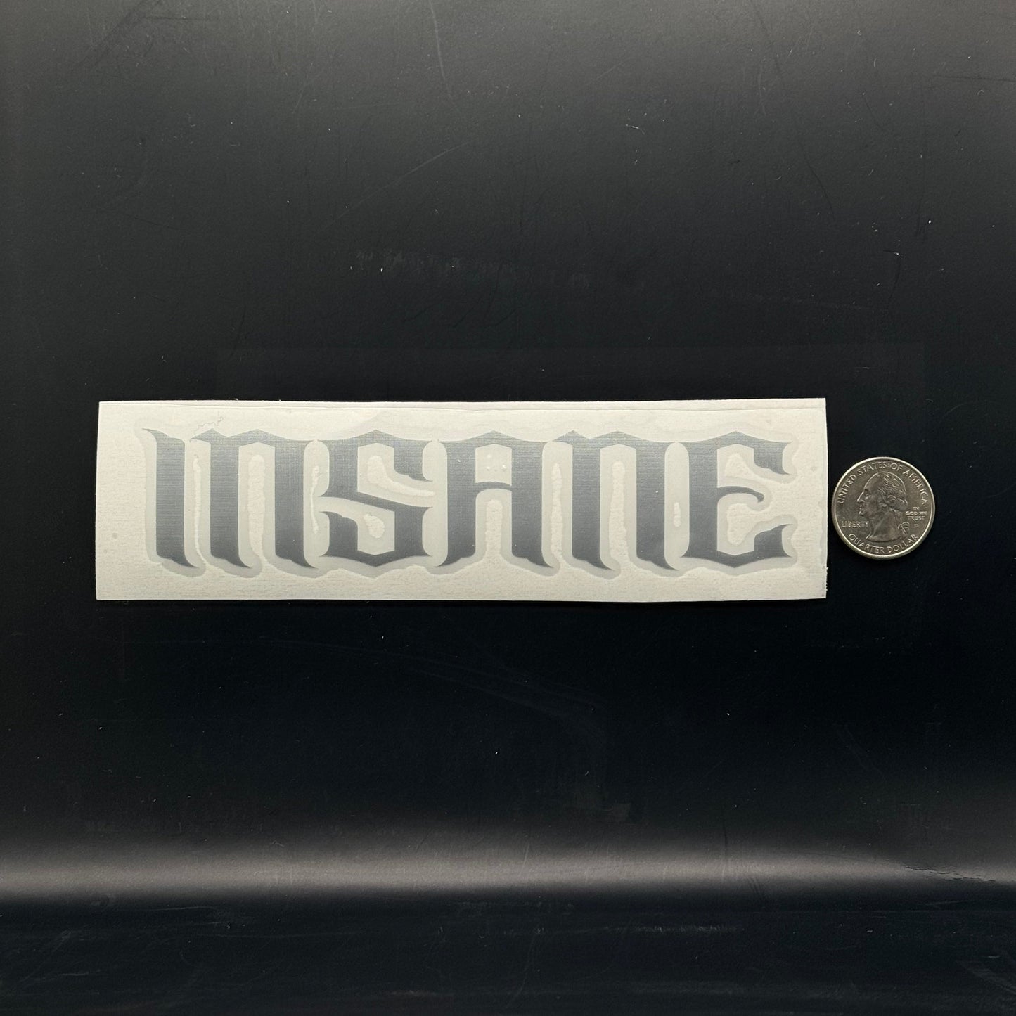 Modern INSANE Transfer Sticker