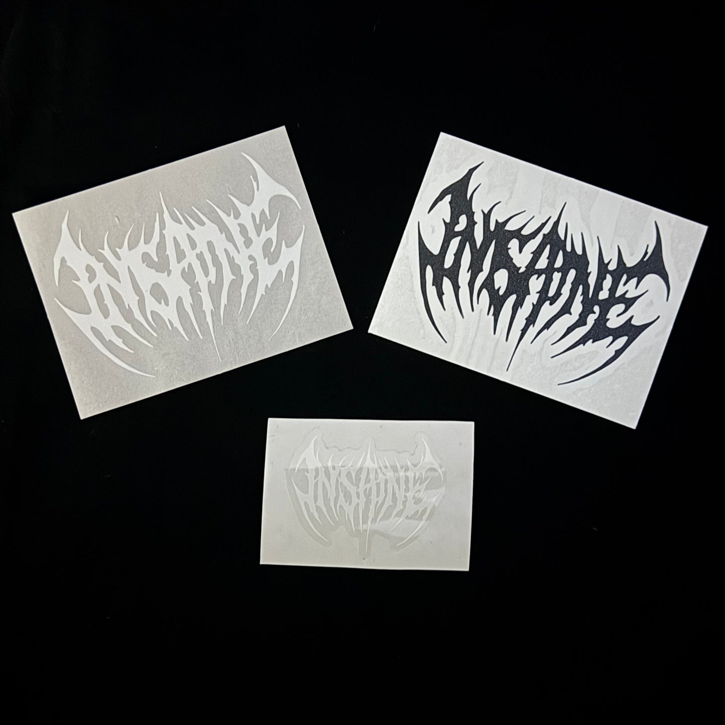 Black Widow Tee Sticker Bundle