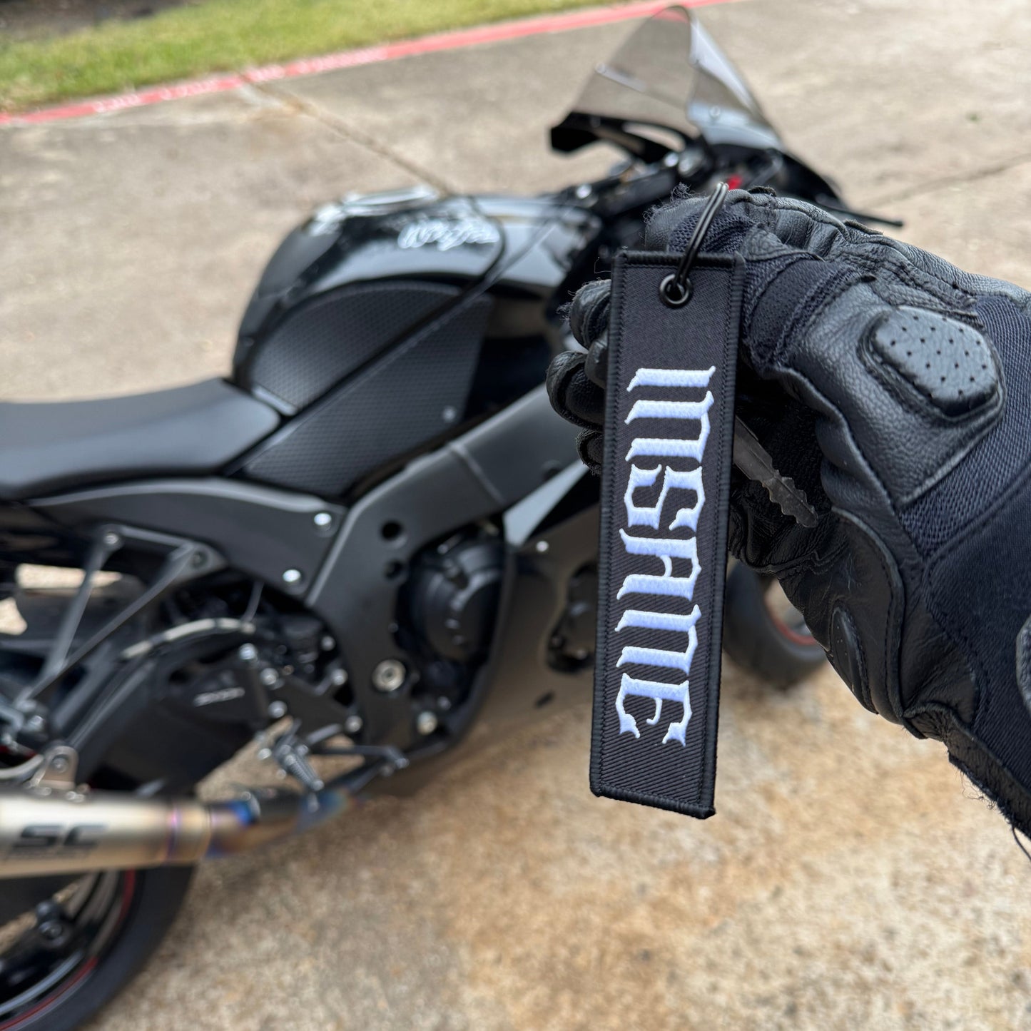 INSANE Embroidered Jet Tag