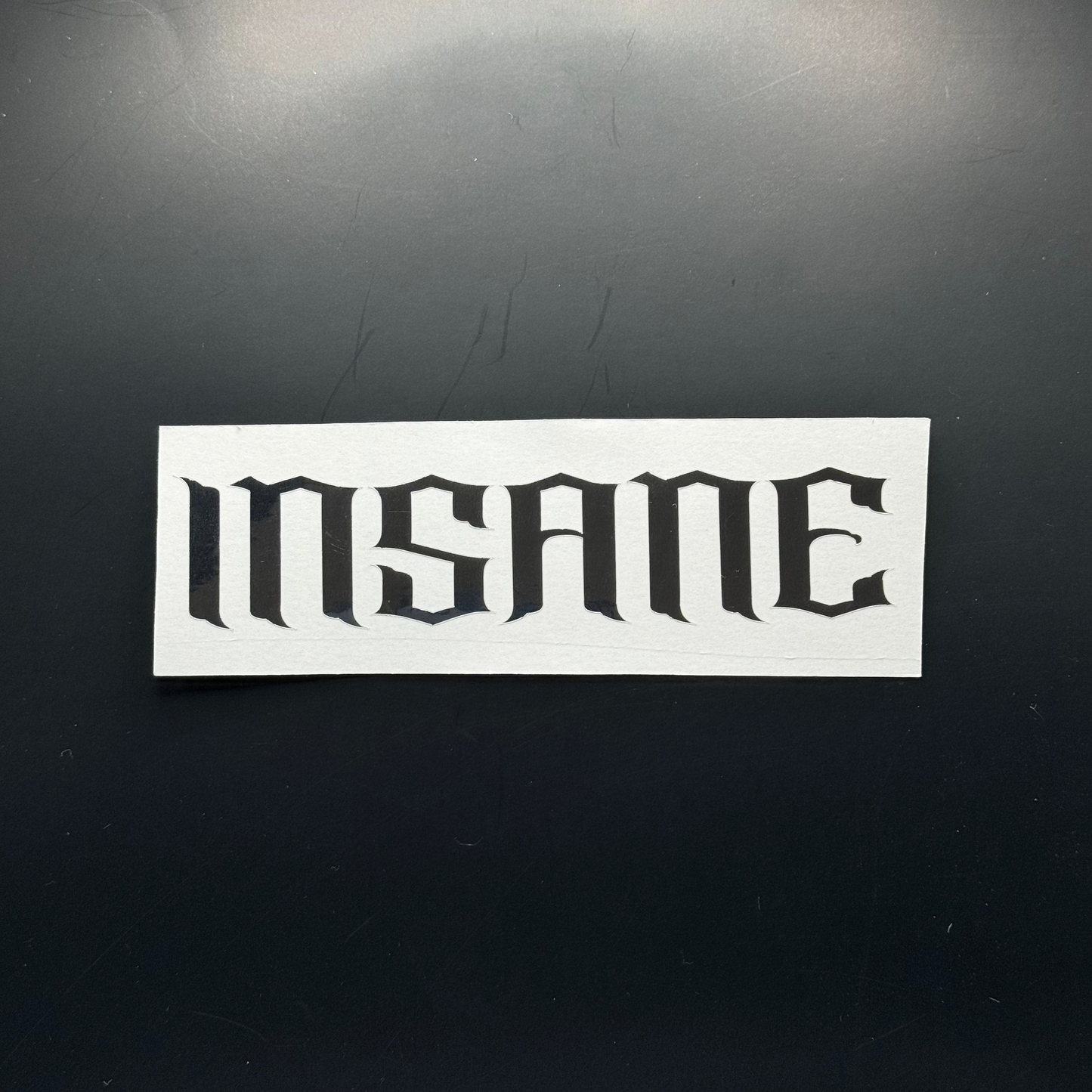 Modern INSANE Transfer Sticker